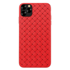 Devia Woven iPhone 11 Pro (5,8&quot;) piros szilikon hátlap tok tok és táska