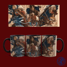  Devil May Cry 5 Art bögre (Fekete) ajándéktárgy
