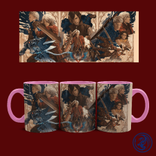 Devil May Cry 5 Art bögre (Rózsaszín) ajándéktárgy