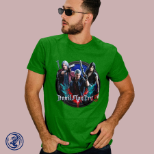  Devil May Cry 5 férfi póló ajándéktárgy