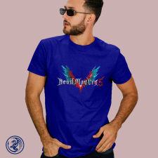 Devil May Cry 5 logo férfi póló ajándéktárgy