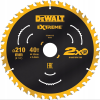 Dewalt DT20433-QZ Körfűrészlap 210 x 30 x 2.4 mm Fogak száma (collonként): 40 1 db (DT20433-QZ)
