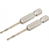 Dewalt DT20600-QZ HSS-G Fém spirálfúró 2 darab 2 mm Teljes hossz 55 mm Korrózió ellen védett Hatlap 2 db (DT20600)