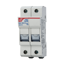 df Electric Szolár hengeres biztosító aljzat 10x38mm 2P 1000V PMX-10 napelem