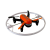DF Models dron SkyWatcher LED-Magic RTF
