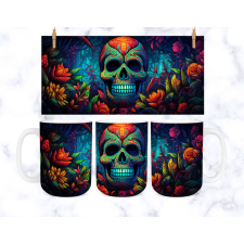 Día de Muertos - témájú őszi bögre bögrék, csészék