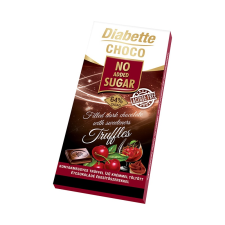 Diabette NAS konyakmeggy trüffel krémmel töltött 80g diabetikus termék
