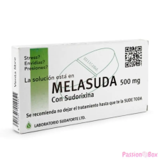 DIABLO GOLOSO DIABLO PICANTE - MELASUDA GYÓGYSZERES DOBOZ - VICCES CUKORKA erotikus ajándék