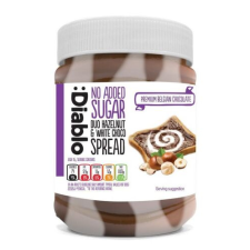  Diablo mogyoró és fehércsoki krém (hozzáadott cukor nélkül) 350g csokoládé és édesség