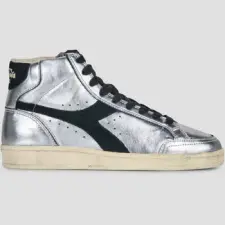 Diadora Magas szárú edzőcipők Prestige High Metal Used Ezüst 38 női cipő