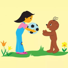 Diafilmgyártó Kft. Boribon focizik diafilm kreatív és készségfejlesztő