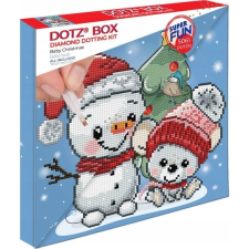 Diamond Dotz Dotz Box képkészítő készlet - Karácsonyi hangulat (018-DBX052) kreatív és készségfejlesztő