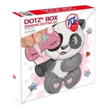 Diamond Dotz Dotz Box - Panda-bál kreatív és készségfejlesztő