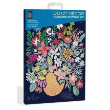 Diamond Dotz : Dotz Box, Vadvirágok - 30 x 20 cm kreatív és készségfejlesztő