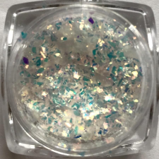Diamond nails Köröm pehely Fehér 3 körömdíszítő