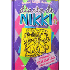  Diario de Nikki 11 - Mejores enemigas para siempre (spanyol nyelvű) antikvárium - használt könyv