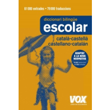  DICCIONARIO ESCOLAR CATALAN-ESPAÑOL idegen nyelvű könyv