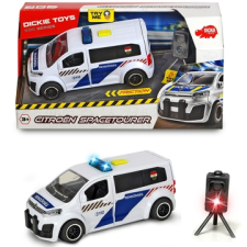 Dickie : Citroën SpaceTourer rendőrautó trafipax-szal - magyar felirattal (203713010006) (203713010006) autópálya és játékautó