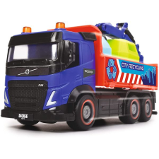 Dickie : City Truck Volvo szelektív hulladékszállító - 23 cm autópálya és játékautó