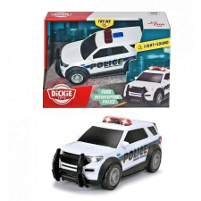 Dickie Ford Interceptor rendőrautó fénnyel és hanggal autópálya és játékautó