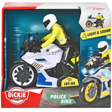 Dickie : rendőrmotor játékszett figurával - magyar felirattal autópálya és játékautó