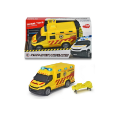 Dickie Toys Dickie: Iveco Daily Ambulance mentőautó autópálya és játékautó