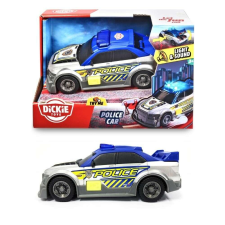 Dickie Toys Dickie Rendőrautó fénnyel és hanggal - 15 cm autópálya és játékautó