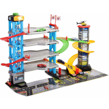 Dickie Toys : Parkolóház járművekkel autópálya és játékautó
