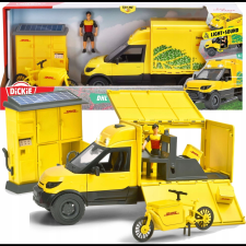 Dickie Toys Tehergépjármű modell DHL szállítókészlet Kész modell Tehergépjármű modell (643103) autópálya és játékautó