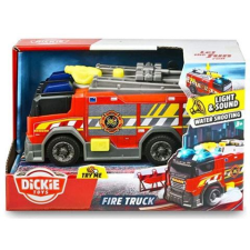 Dickie Toys tűzoltóautó locsolótömlővel, fénnyel és hanggal 15cm (203302028) (dickie203302028) autópálya és játékautó