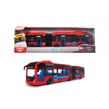 Dickie Toys Volvo busz - Piros autópálya és játékautó