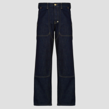 DICKIES Egyenes szárú farmerek SELVEDGE DOUBLE KNEE DENIM RAW Kék US 33 / 32 férfi nadrág