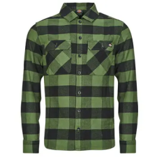 DICKIES Hosszú ujjú ingek NEW SACRAMENTO SHIRT PINE GREEN Keki EU S férfi ing