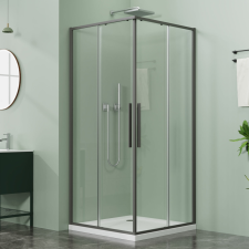  DICO gray 80×80 szögletes zuhanykabin kád, zuhanykabin