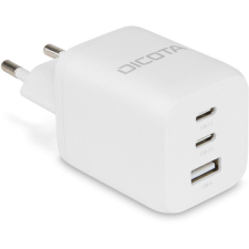 Dicota : Hálózati 2x USB-C + USB-A töltő (65W) (D32054) mobiltelefon kellék