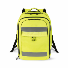 Dicota HI-VIS 15.6"-17" Notebook hátizsák - Sárga számítógéptáska