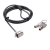 Dicota Security Cable T-Lock Base, keyed, 3x7mm slot (D30971)