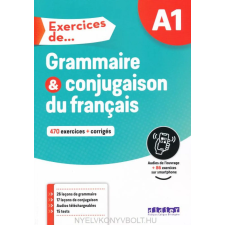 Didier EXERCICES DE GRAMMAIRE ET CONJU A1 nyelvkönyv, szótár
