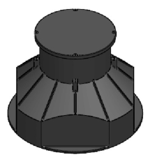 DIETZEL Univolt GmbH Kábelakna, PE müanyag, zöldterületi fedlappal, KA DN1000/850 104445 Univolt villanyszerelés