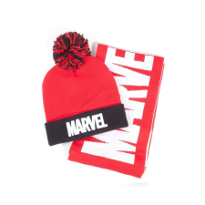 Difuzed Marvel - téli sapka és sál - Logo férfi sapka