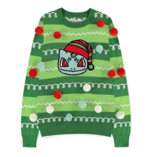 Difuzed Pokémon pulóver karácsonyi pulóver Bulbasaur M méret