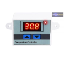 Digitális hűtő-fűtő termosztát 220V mérőműszer