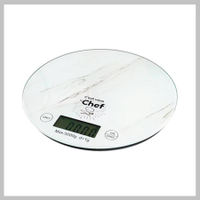 Digitális kerek konyhai mérleg max - 5 kg COOKBAL_ZE konyhai mérleg