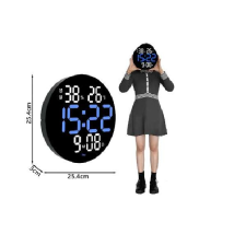 Digitális LED Falióra távirányítóval 6630 falióra