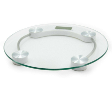  Digitális személymérleg, átlátszó üveg felülettel / 180 kg-ig mérleg