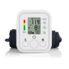  Digitális vérnyomásmérő LCD kijelzővel, 0-300mmHg, pulzus 40-200 bpm, automatikus érzékelő, fehér színű
