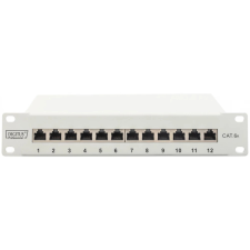 Digitus 12-port Patch Panel 1U Grey - DN-91612S-EA-G egyéb hálózati eszköz