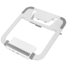 Digitus 15" notebook állvány USB hub funkcióval ezüst-fehér (DA-90408) (DA-90408) laptop kellék