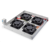 Digitus 19" tetőventilátor rackszekrényhez szürke (DN-19 FAN-4-HO) (DN-19 FAN-4-HO)