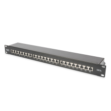 Digitus 24-port Patch Panel 1U Black - DN-91624S-EA-B egyéb hálózati eszköz